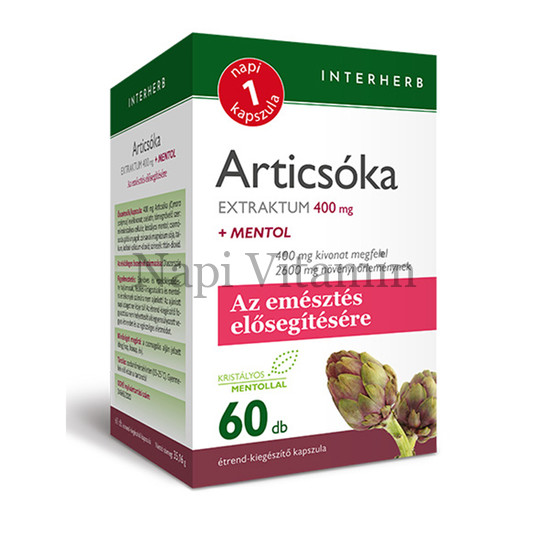 Interherb Napi 1 Articsóka Extraktum 60x